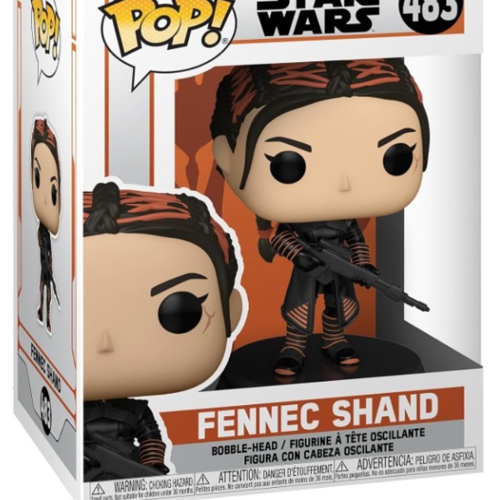NWT Funko Pop! Star Wars: The Mandalorian - Fennec Shand Vinyl Bobblehead